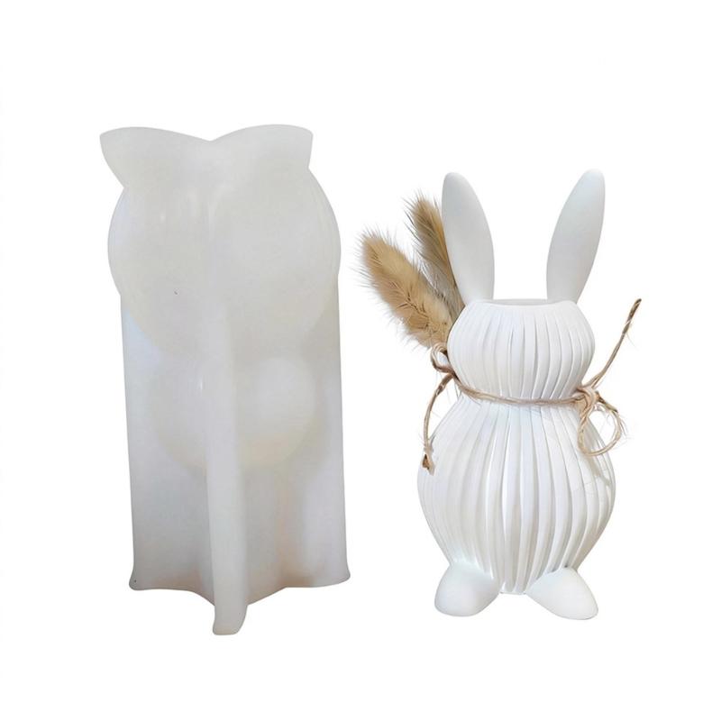 Rabbit Shape Silicone Resin Mold Easy Cleaning Design Vase Molds for Flower Pots Handmade Jewelry and Art Crafts
Rabbit Shape Silicone Resin Mold Easy Cleaning Design Vase Molds for Flower Pots Handmade Jewelry and Art Crafts