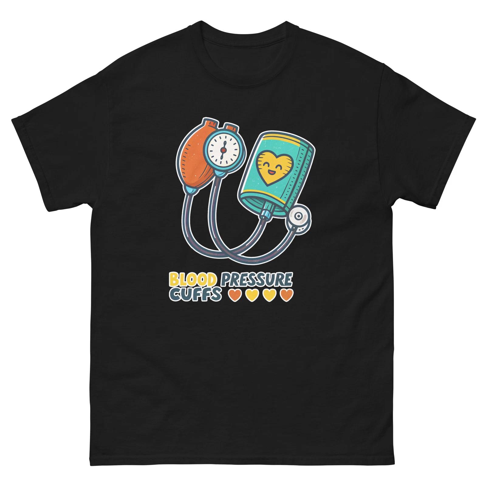 Blood Pressure Cuffs Hospital Health Medical Safety T-Shirt XL
Blood Pressure Cuffs Hospital Health Medical Safety T-Shirt XL