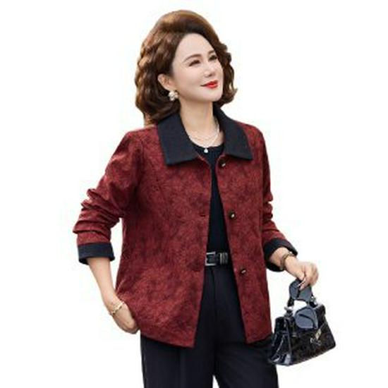 Popular Spring Chinese-Style Printed Coat for Middle-Aged Women 2XL червоний
Popular Spring Chinese-Style Printed Coat for Middle-Aged Women 2XL червоний