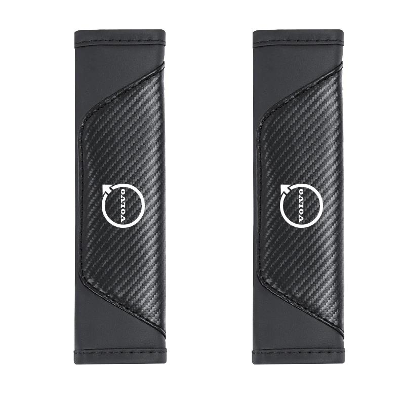 Emblems 2026 New For Volvo 2Pcs Car Seat Belt Protector Pad Leather Shoulder Cover For Volvo XC90 V90 V60 XC60 V40 EC40 EX40 S80
Emblems 2026 New For Volvo 2Pcs Car Seat Belt Protector Pad Leather Shoulder Cover For Volvo XC90 V90 V60 XC60 V40 EC40 EX40 S80