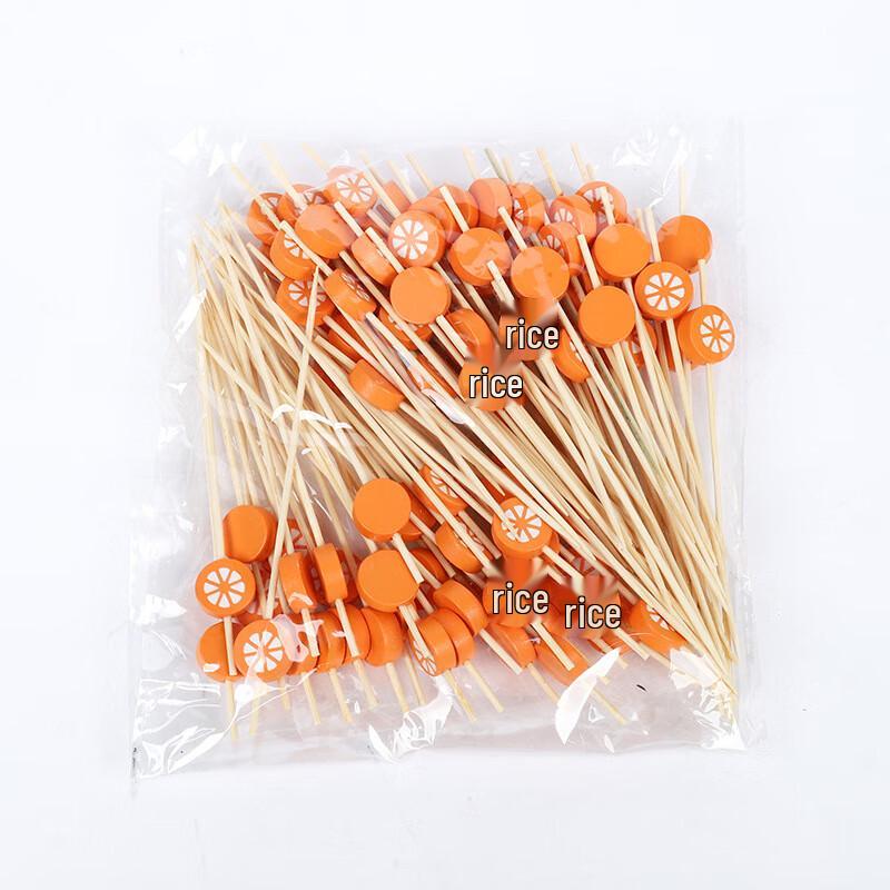 Disposable Fruit Picks with Orange Pattern
Disposable Fruit Picks with Orange Pattern