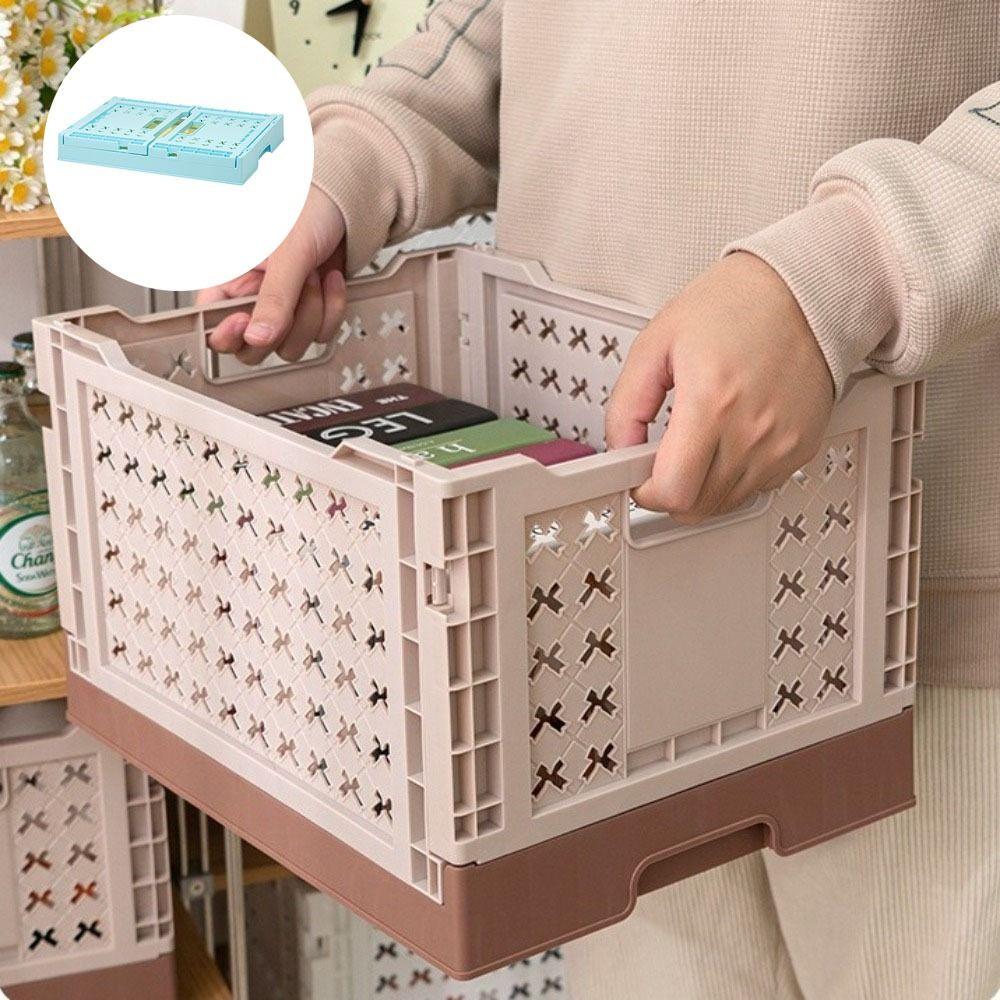 with Handle Foldable Storage Basket 6 Colors Folding Toy Box Plastic Crate Box Makeup Jewelry білий
with Handle Foldable Storage Basket 6 Colors Folding Toy Box Plastic Crate Box Makeup Jewelry білий