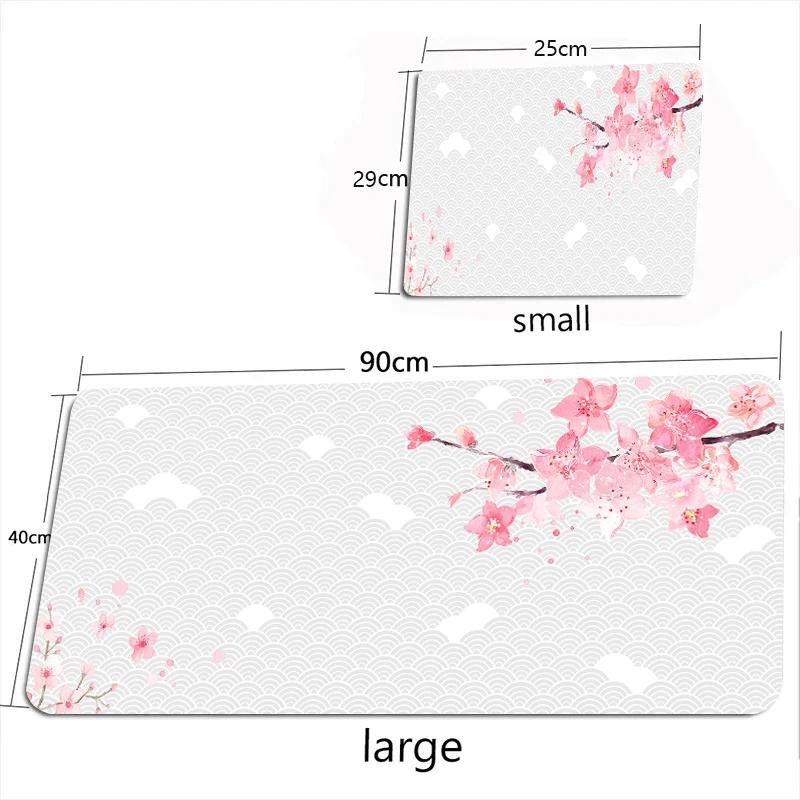XXL Japanese style Gaming Mouse Pad Pink Sakura Mousepads Black White Large Desk Mat Art Mousepas New Office Laptop Gamer Rugs 400X800X2MM
XXL Japanese style Gaming Mouse Pad Pink Sakura Mousepads Black White Large Desk Mat Art Mousepas New Office Laptop Gamer Rugs 400X800X2MM