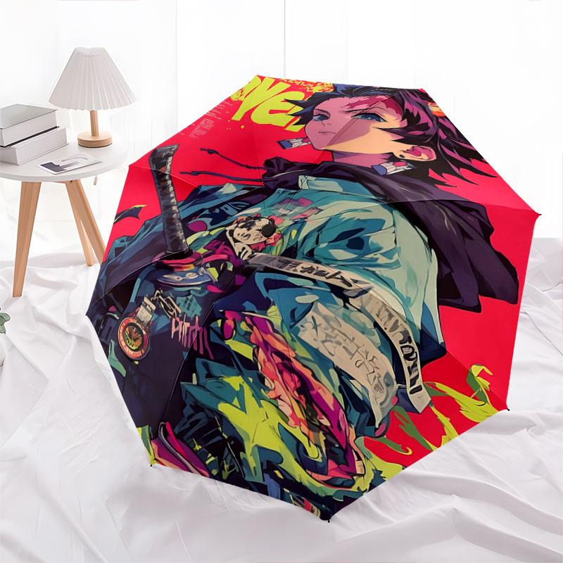 1pc Kamado Tanjirou s Vibrant Journey Automatic Folding Umbrella - 3 Folding Design, Vivid Cartoon Pattern, Suitable for Outdoor Activities, A Gift fo
1pc Kamado Tanjirou s Vibrant Journey Automatic Folding Umbrella - 3 Folding Design, Vivid Cartoon Pattern, Suitable for Outdoor Activities, A Gift fo
