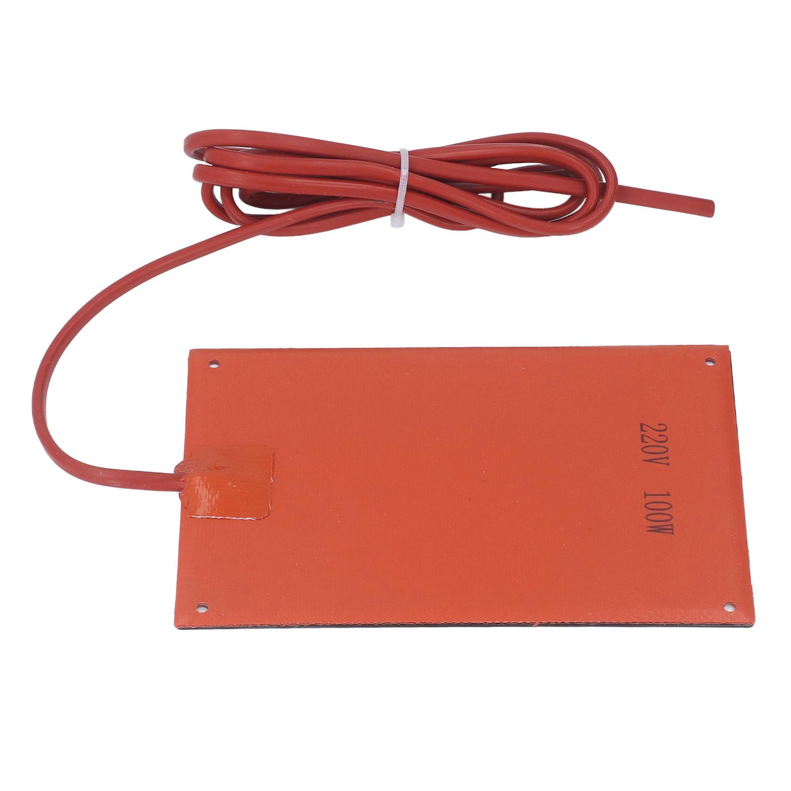 Oil Pan Heater Pad Replacement Engine Heating Plate Silicone Rubber for Cold Weather 220V 100W
Oil Pan Heater Pad Replacement Engine Heating Plate Silicone Rubber for Cold Weather 220V 100W