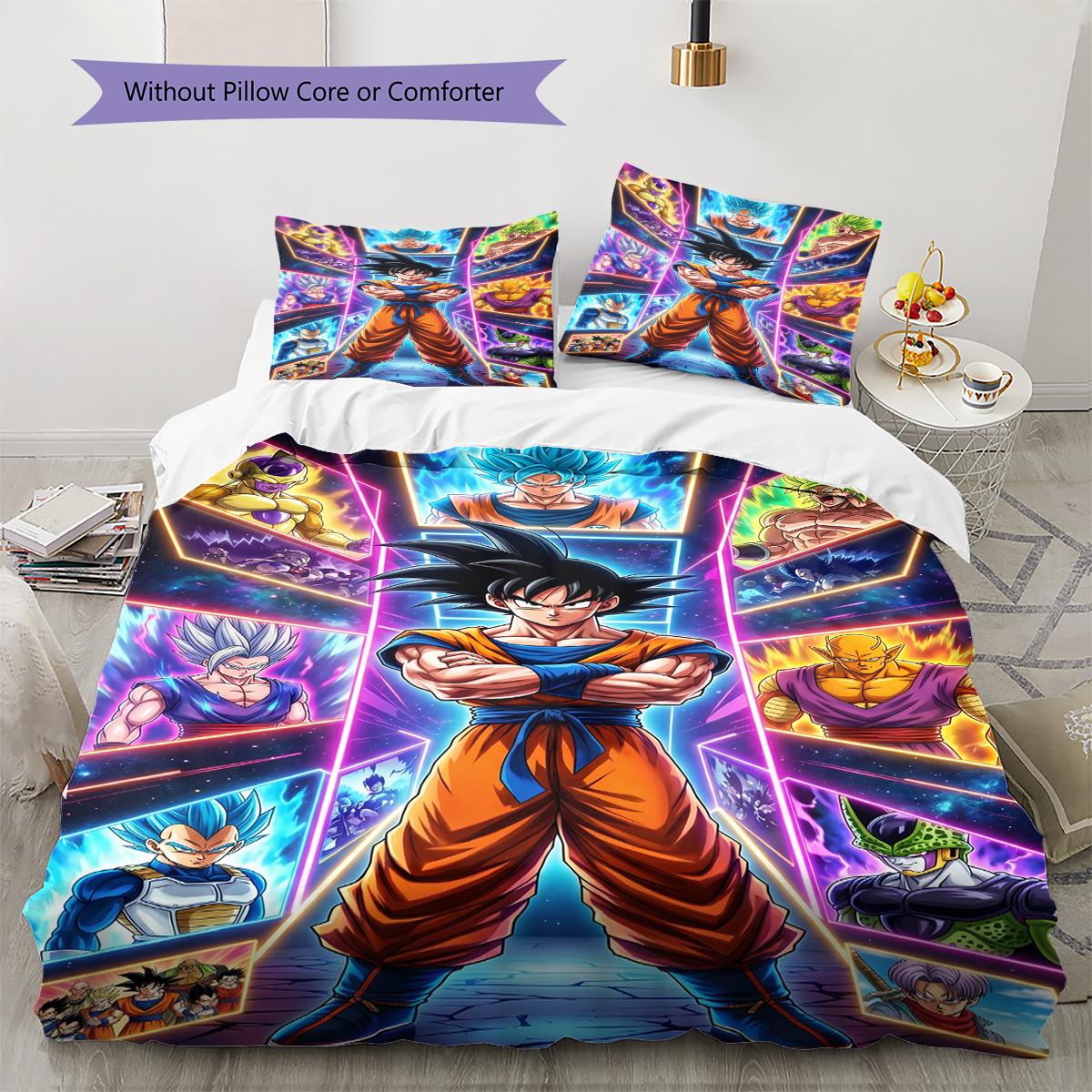 Постельное белье с рисунком Dragon Ball Комплект одеял Покрывало Наволочка Домашний Декор Подарок на День Рождения (1 пододеяльник + 2 наволочки, без наполнителя) 135x200cm
Постельное белье с рисунком Dragon Ball Комплект одеял Покрывало Наволочка Домашний Декор Подарок на День Рождения (1 пододеяльник + 2 наволочки, без наполнителя) 135x200cm