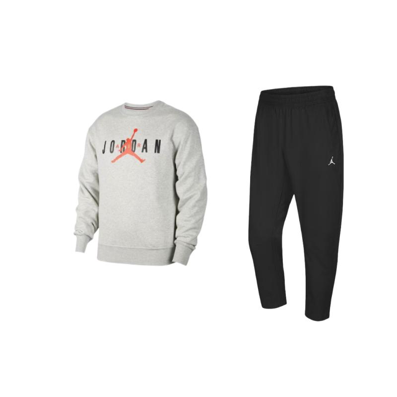 Jordan Letter Print Crew Neck Long Sleeve Sweatshirt And Straight Leg Pants Casual Sports Set Men sets DR3095-010+FD9938-050 XL
Jordan Letter Print Crew Neck Long Sleeve Sweatshirt And Straight Leg Pants Casual Sports Set Men sets DR3095-010+FD9938-050 XL