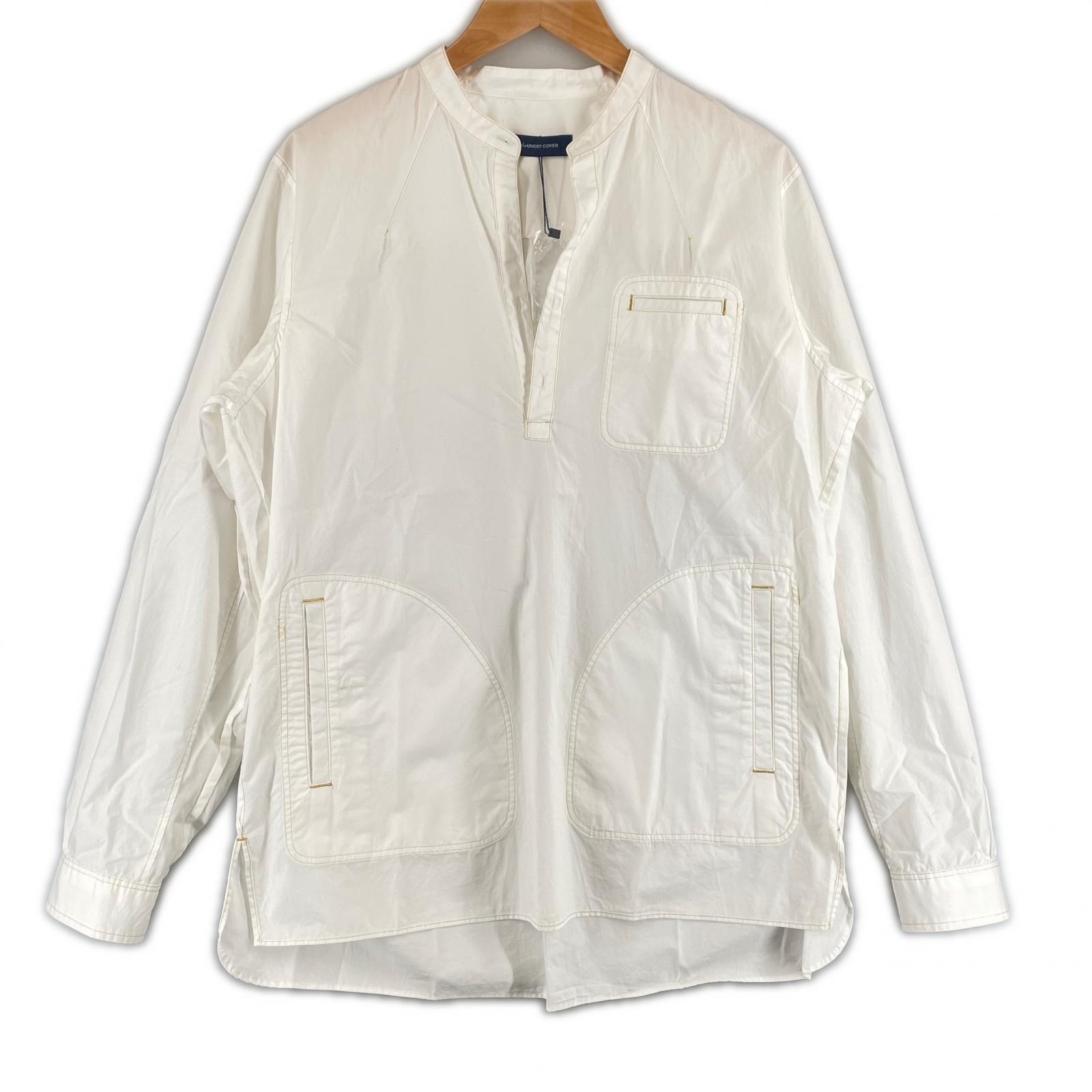 John UNDERCOVER Plain Long sleeve shirt white mens 2 Band color used
John UNDERCOVER Plain Long sleeve shirt white mens 2 Band color used