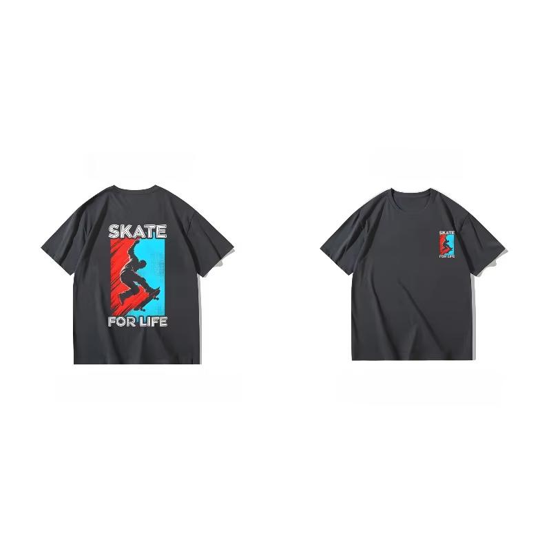 2025 Summer and Autumn street skateboard printed T-shirt loose and casual short-sleeved men s and women s sportswear top 4XL
2025 Summer and Autumn street skateboard printed T-shirt loose and casual short-sleeved men s and women s sportswear top 4XL