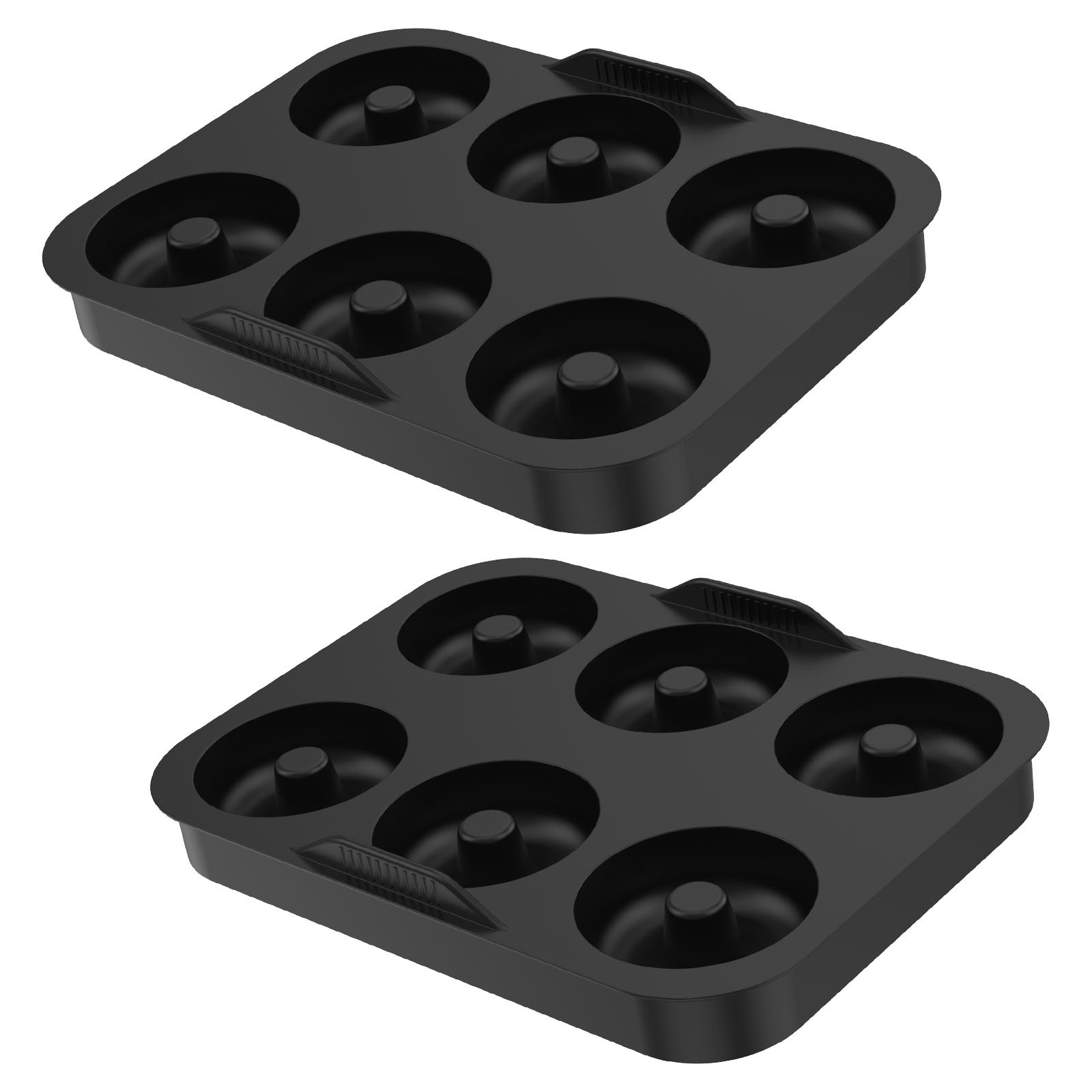 2 Pcs Doughnut Baking Mold 6 Grids Resistant Silicone Cake Mould Easy to Clean Kitchen Baking Tools for Air fryer Oven Microwave
2 Pcs Doughnut Baking Mold 6 Grids Resistant Silicone Cake Mould Easy to Clean Kitchen Baking Tools for Air fryer Oven Microwave