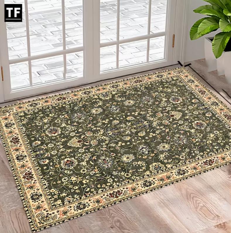 Rectangular Floor Mat Bohemian Style Luxury Carpet Fashionable Floor Mat Foyer Living Room Bedroom Kitchen Laundry Room Carpet 40cm x 60cm
Rectangular Floor Mat Bohemian Style Luxury Carpet Fashionable Floor Mat Foyer Living Room Bedroom Kitchen Laundry Room Carpet 40cm x 60cm