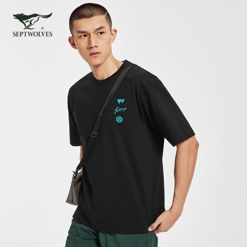 SEPTWOLVES Men s Pure Cotton Breathable Short Sleeve T-Shirt M 170
SEPTWOLVES Men s Pure Cotton Breathable Short Sleeve T-Shirt M 170