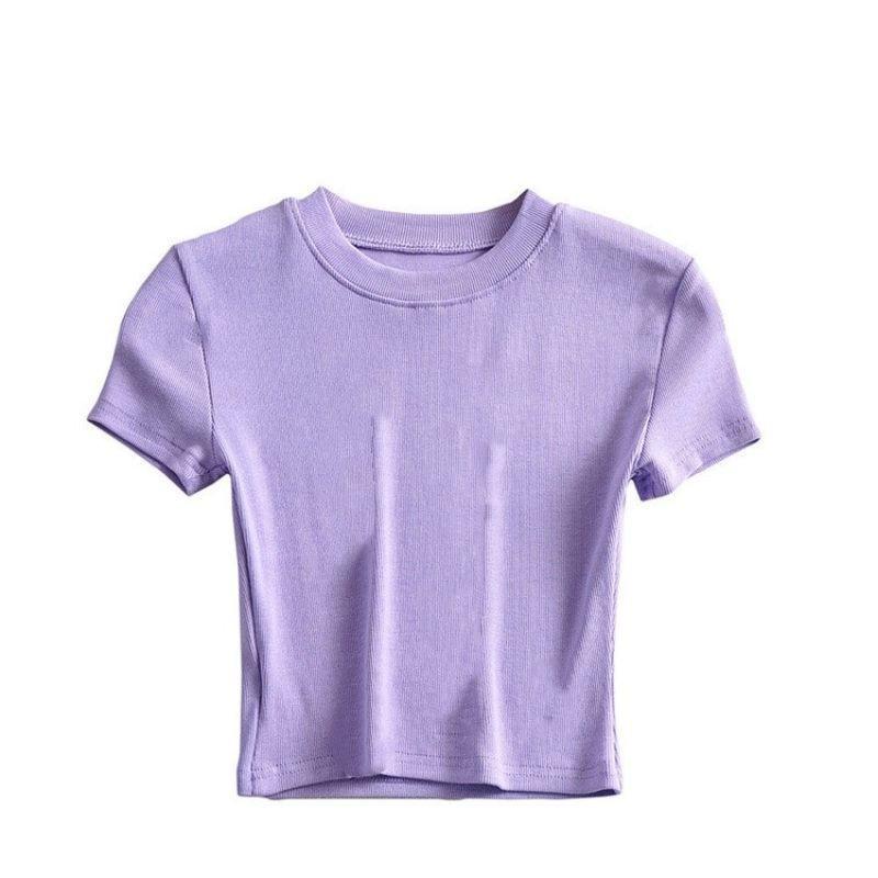 Women s High Waist Slim Fit Crop Top - White Short-Sleeved Summer 2025 T-Shirt Large фіолетовий
Women s High Waist Slim Fit Crop Top - White Short-Sleeved Summer 2025 T-Shirt Large фіолетовий