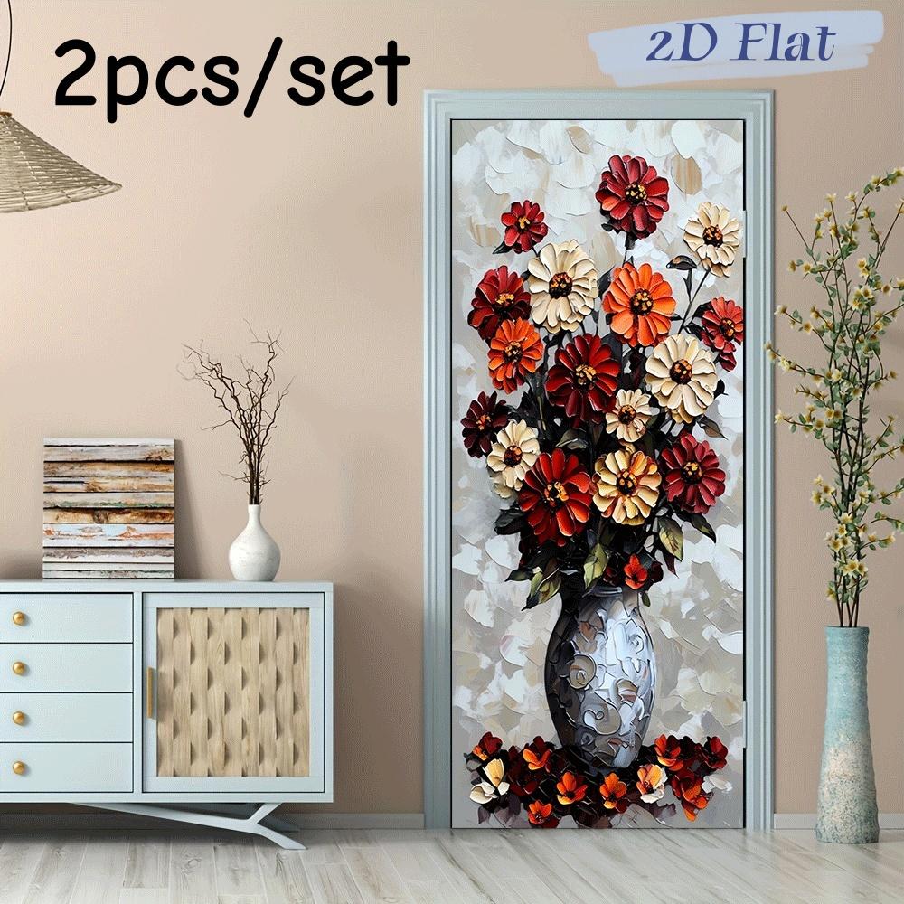 2pcs wall stickers with retro oil painting style flowers as the theme, suitable for various scenes such as living rooms, bedroom (as the picture,38.5x200cmx2)
2pcs wall stickers with retro oil painting style flowers as the theme, suitable for various scenes such as living rooms, bedroom (as the picture,38.5x200cmx2)