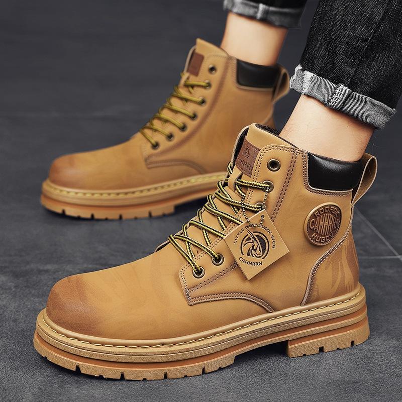 Seven-hole rhubarb boots men s Martin boots men s tooling locomotive boots autumn and winter 2024 new big head men s shoes increase in height 39
Seven-hole rhubarb boots men s Martin boots men s tooling locomotive boots autumn and winter 2024 new big head men s shoes increase in height 39