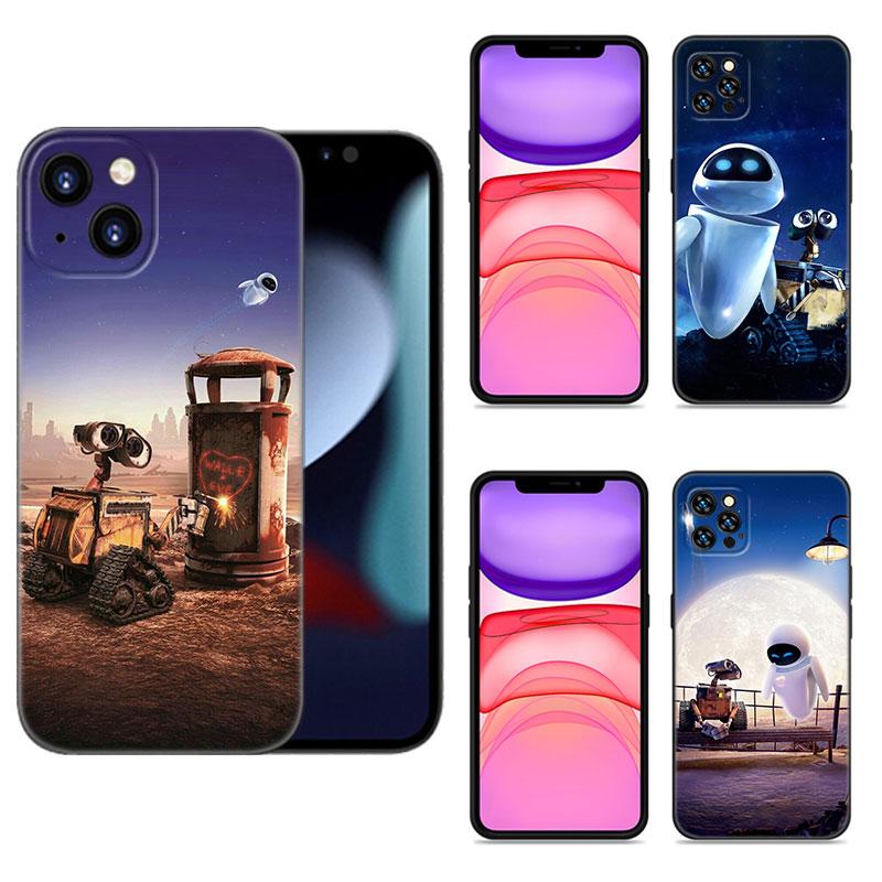 Cute Robot WALL-E Phone Case For Apple iPhone 12 13 Mini 11 14 15 Pro Max 7 8 Plus X XR XS SE 2020 2022 Black Silicone Case iPhone 12 Mini
Cute Robot WALL-E Phone Case For Apple iPhone 12 13 Mini 11 14 15 Pro Max 7 8 Plus X XR XS SE 2020 2022 Black Silicone Case iPhone 12 Mini