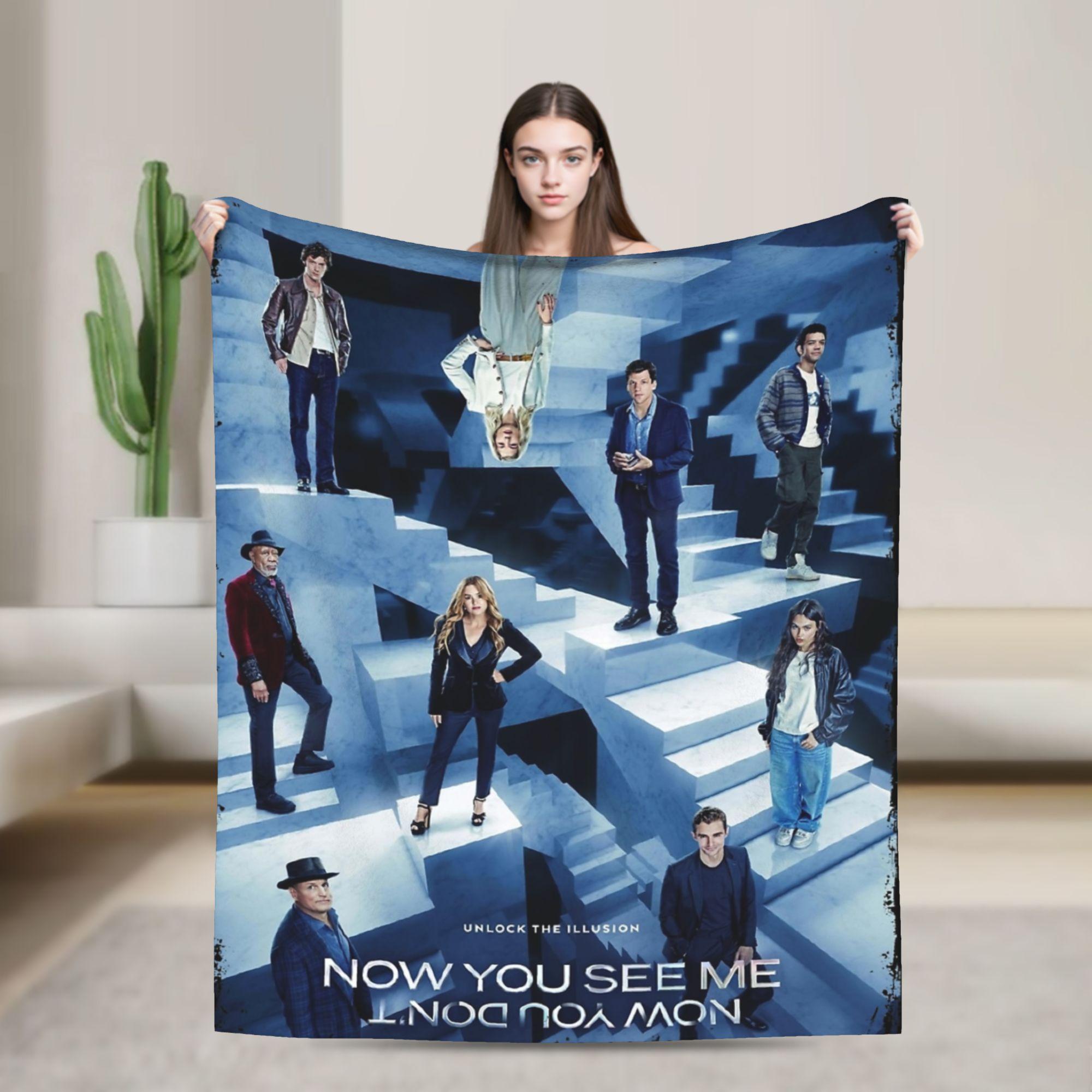 Now You See Me 3 Magic Movie Fleece Fashion Blanket Daniel Atlas Funny Throw Fashion Blankets for Bedspreads 150*125cm Warm 75x90cm
Now You See Me 3 Magic Movie Fleece Fashion Blanket Daniel Atlas Funny Throw Fashion Blankets for Bedspreads 150*125cm Warm 75x90cm