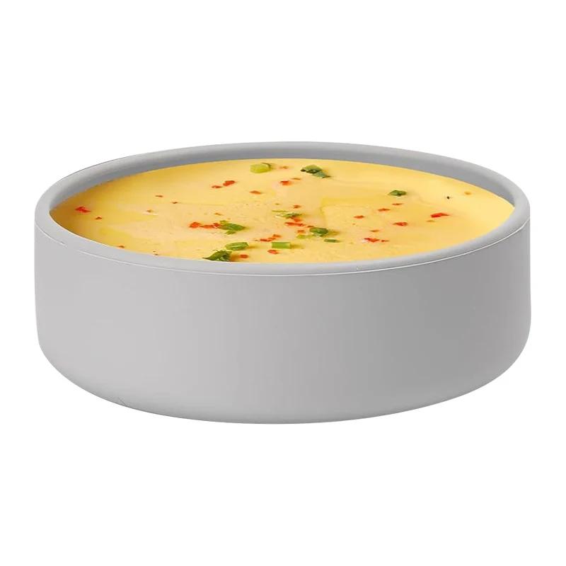 1 шт. Силиконовая форма для приготовления яиц во фритюрнице, микроволновая печь, антипригарная, многоразовая, форма для варки яиц для завтрака, бутербродов серый