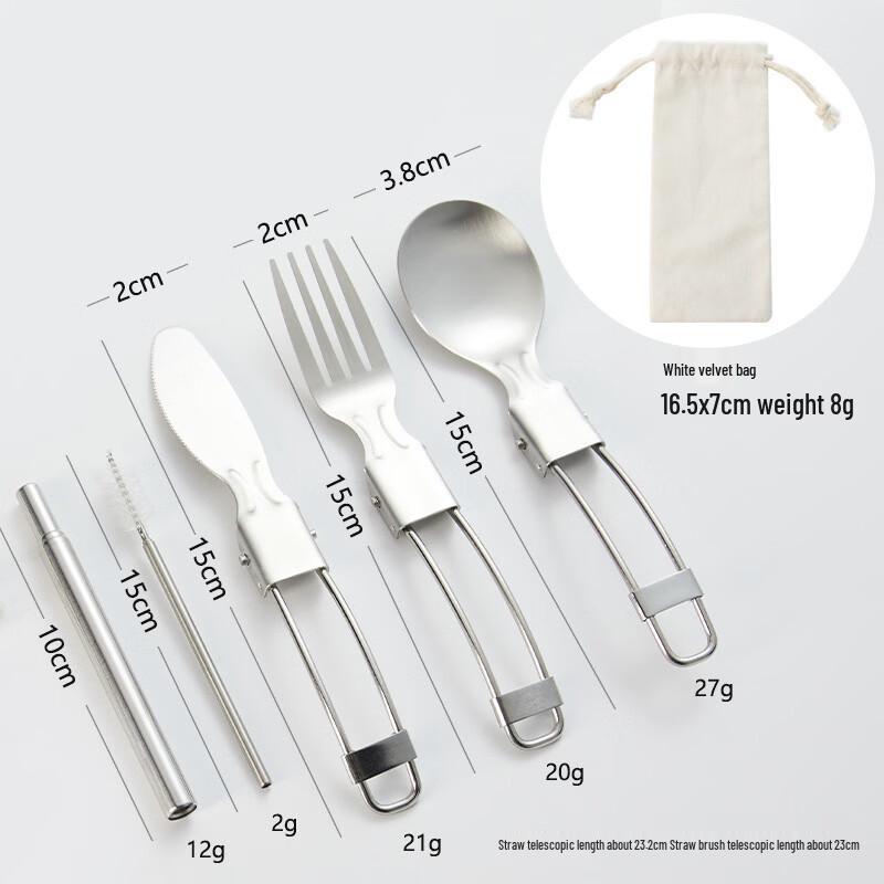 RuHan 316 Stainless Steel Portable Folding Cutlery Set
RuHan 316 Stainless Steel Portable Folding Cutlery Set