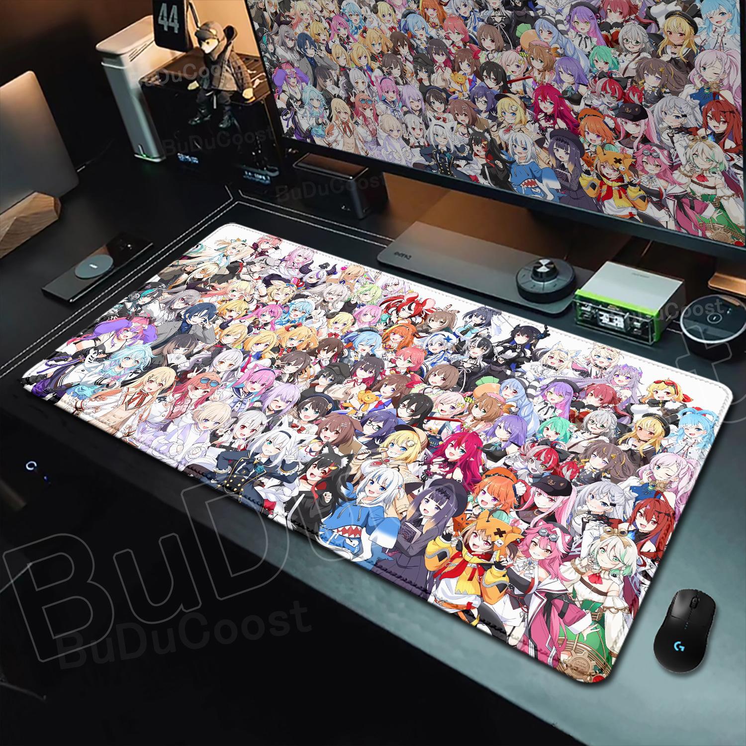 New Mouse Pad Large Hololive Minato Aqua Inugami Korone Computer Office Game Rubber Anti-slip Gaming Keyboard Desk Pads Mousepad 600x300x2mm
New Mouse Pad Large Hololive Minato Aqua Inugami Korone Computer Office Game Rubber Anti-slip Gaming Keyboard Desk Pads Mousepad 600x300x2mm