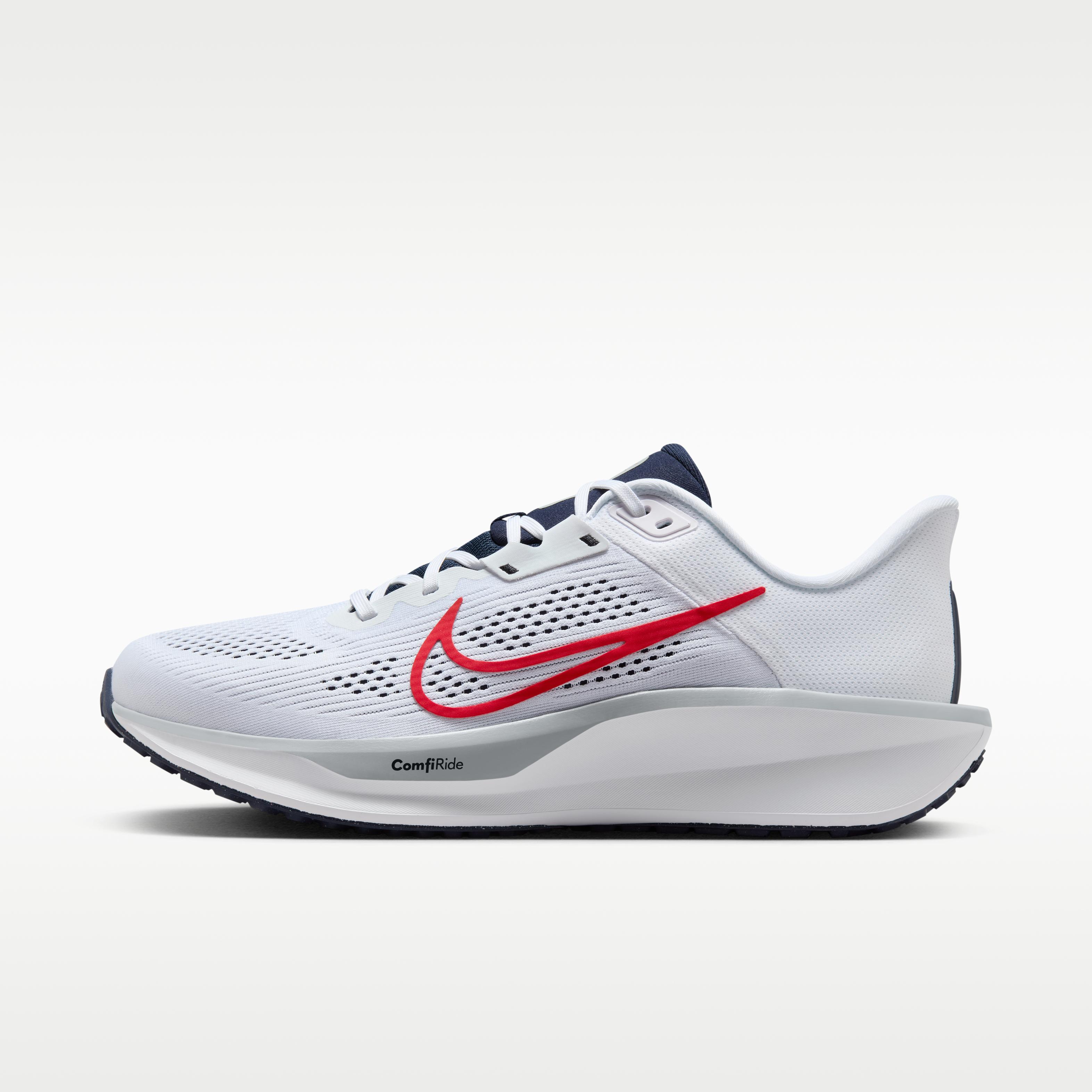 Nike Quest 6 White Obsidian Wolf Grey University Red 40
Nike Quest 6 White Obsidian Wolf Grey University Red 40