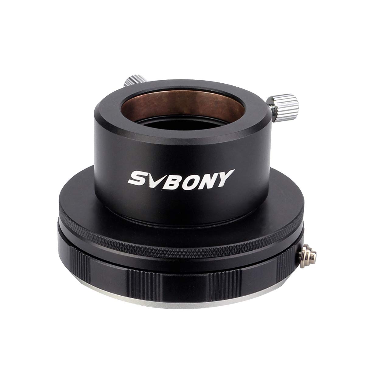 SVBONY SV149 Astronomical Telescope Eyepiece Adapter for Canon DSLR Camera Eyepiece and M42 Interface CCD Adapter for Photo Guide Metal Adapter
SVBONY SV149 Astronomical Telescope Eyepiece Adapter for Canon DSLR Camera Eyepiece and M42 Interface CCD Adapter for Photo Guide Metal Adapter