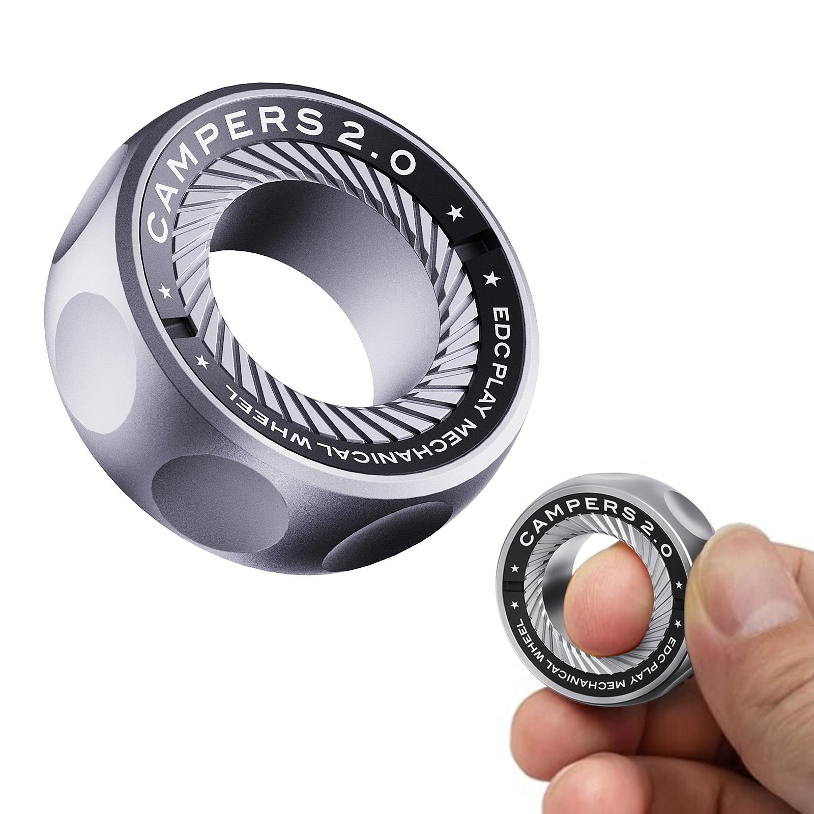 Perfect Stress Relief Gift Fidget Finger Ring For Anxiety ADHD Autism Sensory Toys For Adults Kids To Help Focus Relax Edc 3.5cm срібний
Perfect Stress Relief Gift Fidget Finger Ring For Anxiety ADHD Autism Sensory Toys For Adults Kids To Help Focus Relax Edc 3.5cm срібний