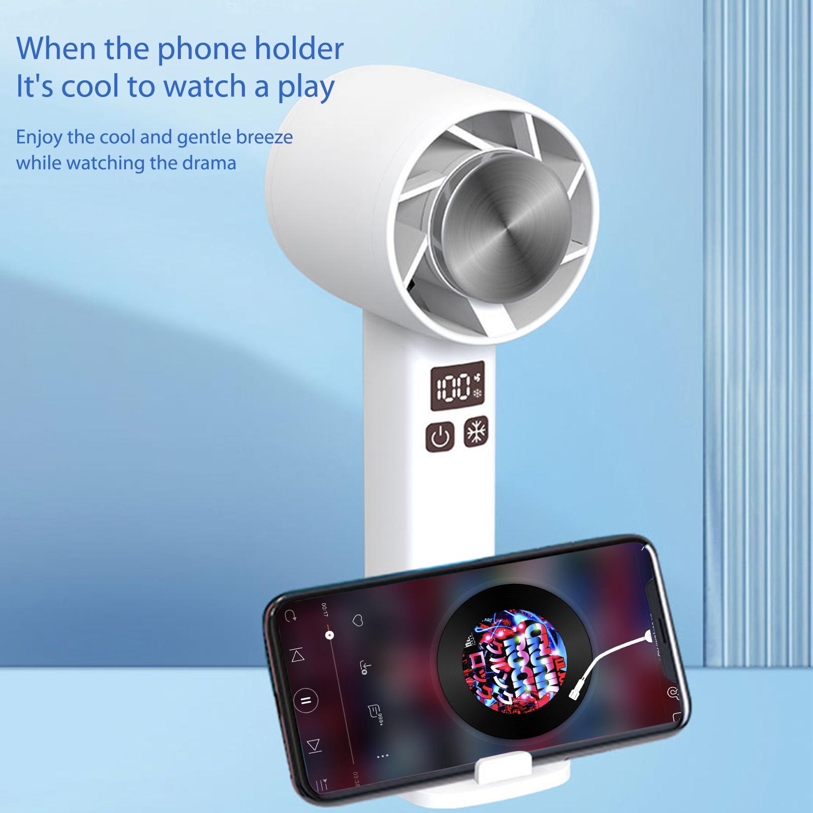 USB Mini Handheld Fan 2000mAh Rechargeable Mute Desktop Fan Digital Display Portable Hand Fan Outdoor Camping Travel Cooling Fan
USB Mini Handheld Fan 2000mAh Rechargeable Mute Desktop Fan Digital Display Portable Hand Fan Outdoor Camping Travel Cooling Fan