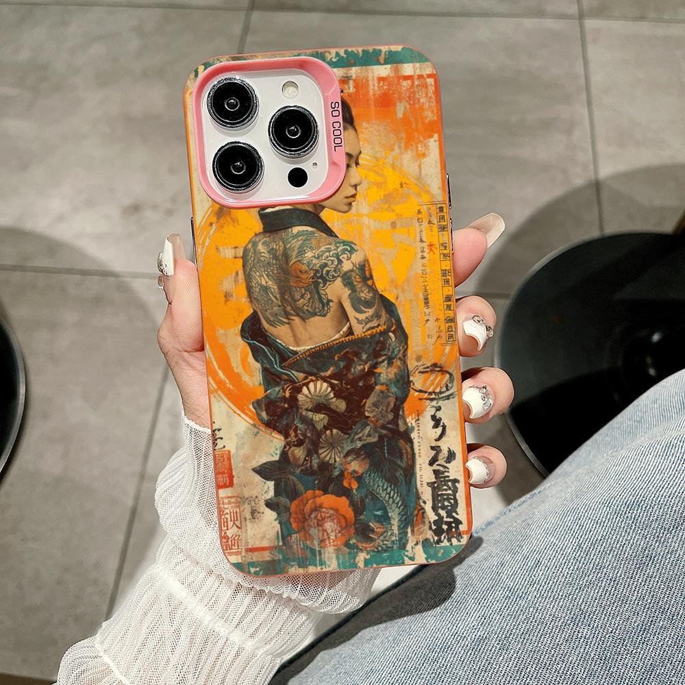 Retro Tattoo Girl Mobile Phone Case for iPhone 17 16 15 14 13 12 11 X XR XS 8 7 Air Pro Max Plus Translucent Pink Colorful Cover iPhone 13
Retro Tattoo Girl Mobile Phone Case for iPhone 17 16 15 14 13 12 11 X XR XS 8 7 Air Pro Max Plus Translucent Pink Colorful Cover iPhone 13
