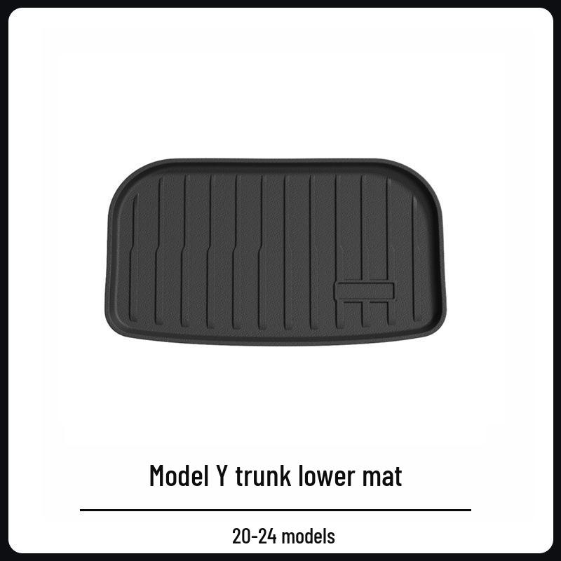 Tesla Model Y & Model 3 Floor Mats: Juniper TPE Front & Rear Trunk Mats for Refreshed Versions
Tesla Model Y & Model 3 Floor Mats: Juniper TPE Front & Rear Trunk Mats for Refreshed Versions