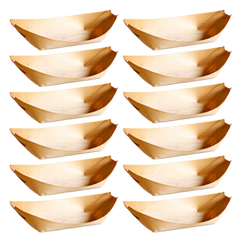 OUNONA Takoyaki Boat Disposable 50 Dessert Disposable Commercial Serving Boat Takoyaki Boat Boat Tableware Plate, Plate, Pieces, Tray, Wooden, Type,
OUNONA Takoyaki Boat Disposable 50 Dessert Disposable Commercial Serving Boat Takoyaki Boat Boat Tableware Plate, Plate, Pieces, Tray, Wooden, Type,
