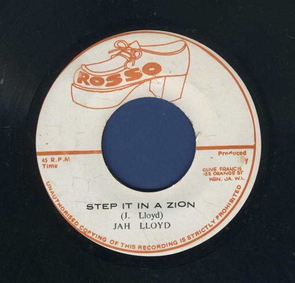 7inch Record JAH LLOYD - Step It In A Zion NONE Rosso Jamaica Reggae, Ska & Dub Used
7inch Record JAH LLOYD - Step It In A Zion NONE Rosso Jamaica Reggae, Ska & Dub Used
