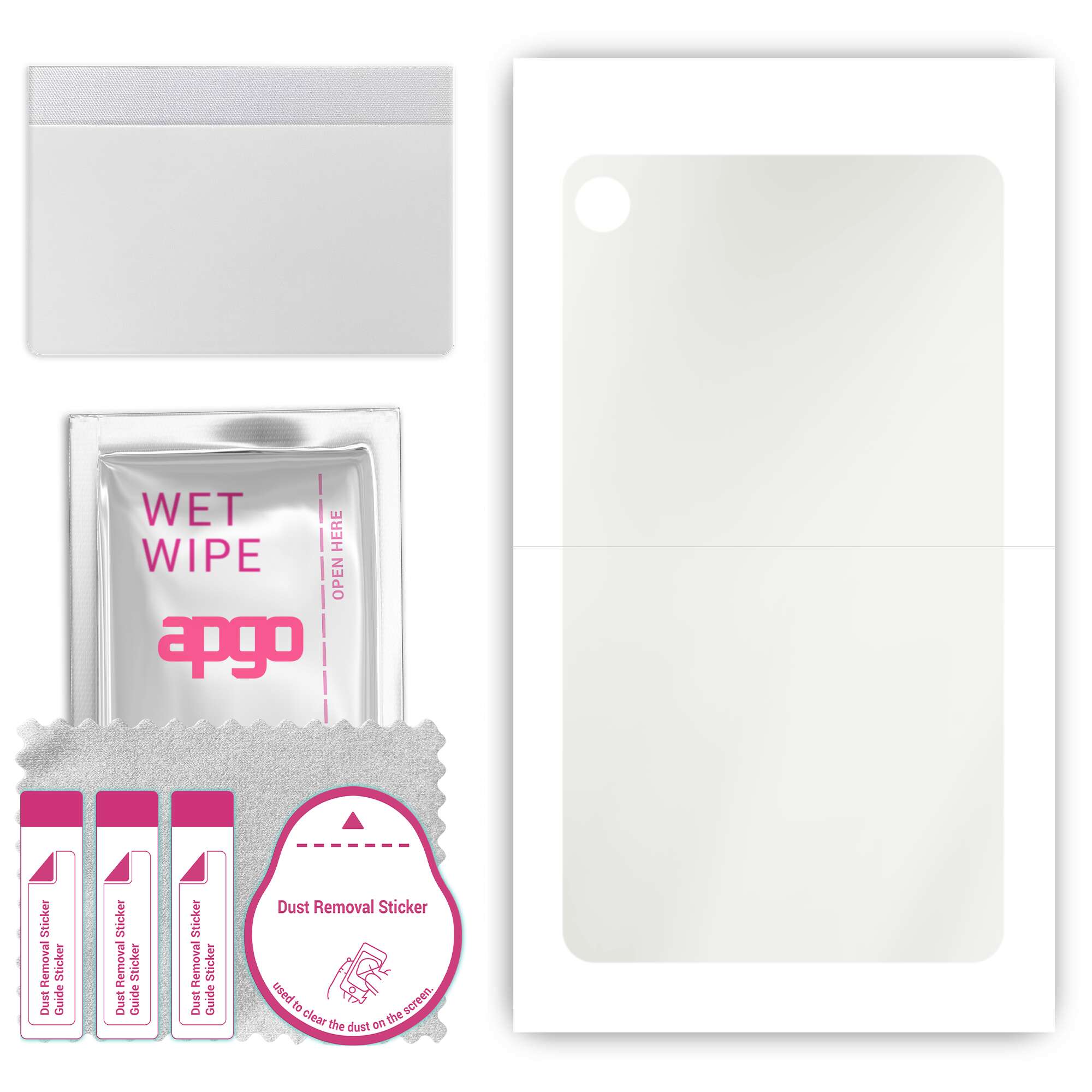 apgo MATTE Protective Skin Sticker for the back compatible with Lenovo Tab M7, Wrap Film, Hydrogel Film, Flexible, Soft TPU with positioning layer eas
apgo MATTE Protective Skin Sticker for the back compatible with Lenovo Tab M7, Wrap Film, Hydrogel Film, Flexible, Soft TPU with positioning layer eas