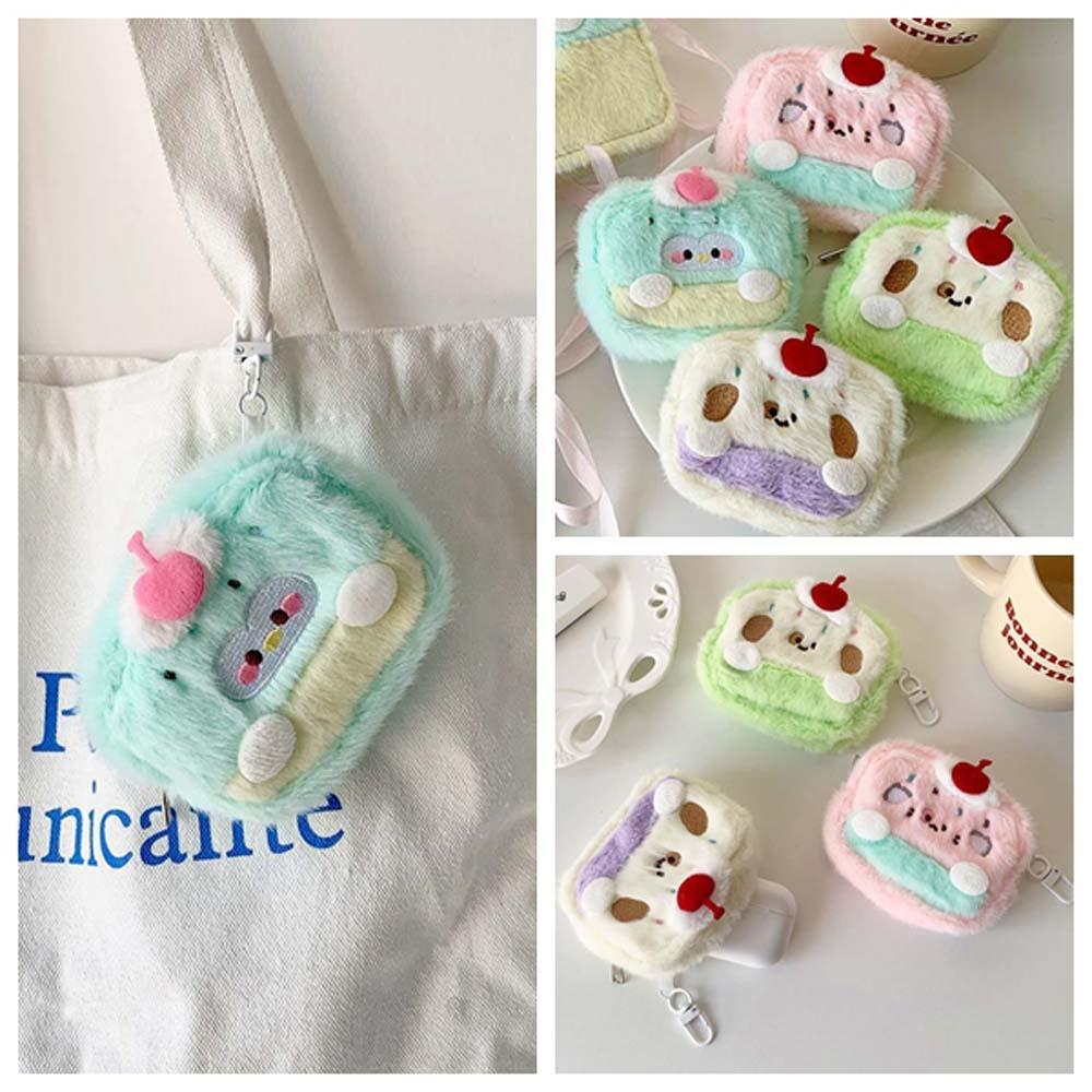 Cherry Dog Cake Plush Earphone Bag Earphone Case Plush Dog Keychain Dog Coin Purse Wallet Girls
Cherry Dog Cake Plush Earphone Bag Earphone Case Plush Dog Keychain Dog Coin Purse Wallet Girls