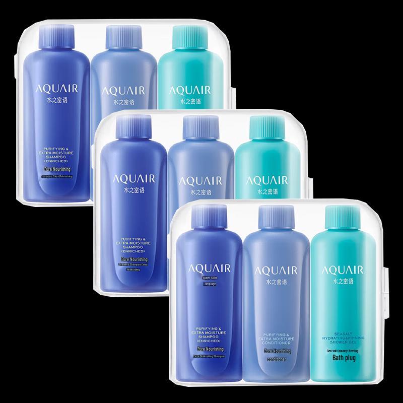 AQUAIR Purifying & Nourishing Extra Moisturizing 3-Piece Travel Set
AQUAIR Purifying & Nourishing Extra Moisturizing 3-Piece Travel Set