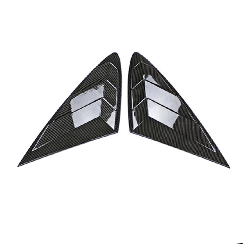 2X Black Rear Side Vent Window Quarter Louver Cover For Hyundai Sonata 2020-2023
2X Black Rear Side Vent Window Quarter Louver Cover For Hyundai Sonata 2020-2023