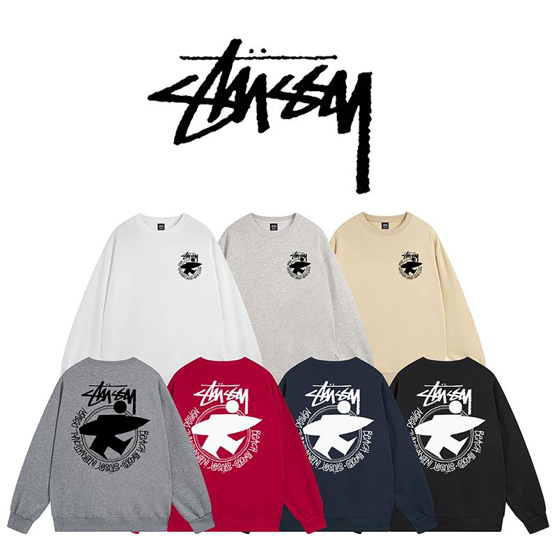 Stussy 2023 Autumn/Winter Men s and Women s Loose Fit Stussy Surf Print Round Neck Sweater
Stussy 2023 Autumn/Winter Men s and Women s Loose Fit Stussy Surf Print Round Neck Sweater