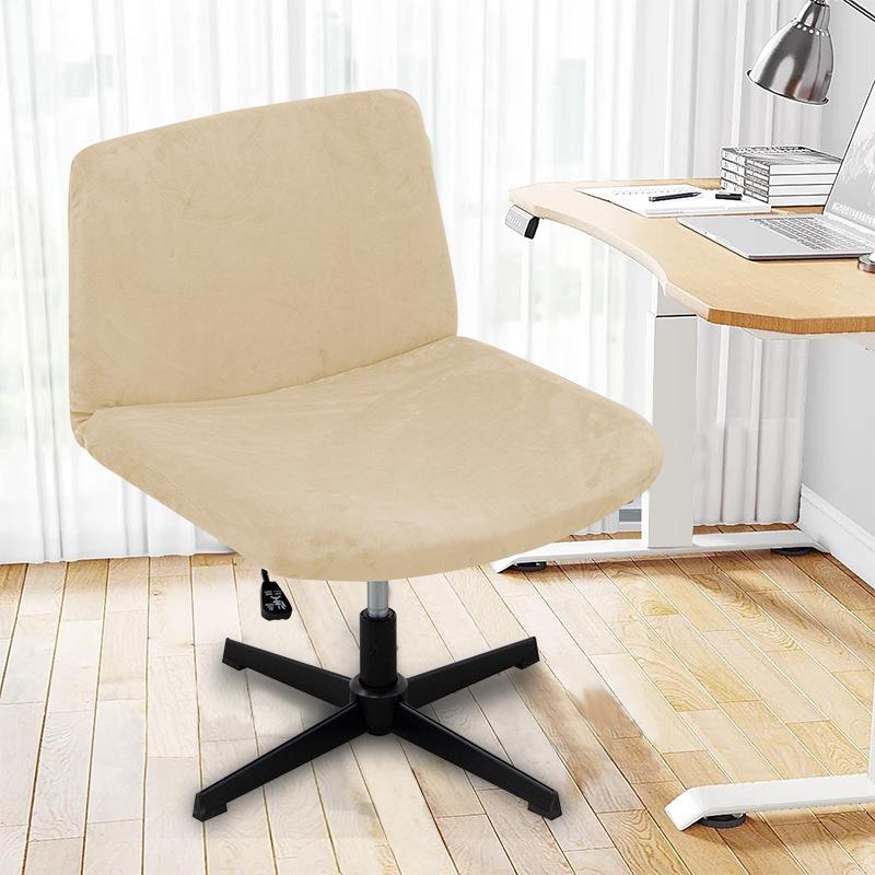 Velvet Armless Chair Slipcover Stretch Cross Legged Office Chair Cover Slipcover Wide Seat Home Office Chair Cover 1PC
Velvet Armless Chair Slipcover Stretch Cross Legged Office Chair Cover Slipcover Wide Seat Home Office Chair Cover 1PC