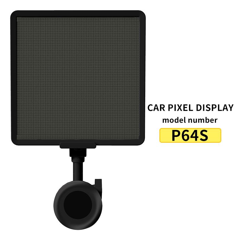 P64S Car Pixel Image Display Screen Bluetooth-compatible App Control Car Rear Window DIY Message Board Type A
P64S Car Pixel Image Display Screen Bluetooth-compatible App Control Car Rear Window DIY Message Board Type A