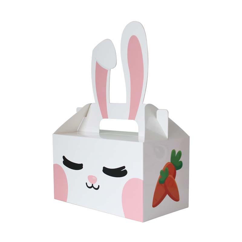 Easter Rabbit Portable Gift Box, Three-Dimensional Rabbit Ear Cartoon Candy Box, Holiday Souvenir Snack Packaging Box
Easter Rabbit Portable Gift Box, Three-Dimensional Rabbit Ear Cartoon Candy Box, Holiday Souvenir Snack Packaging Box