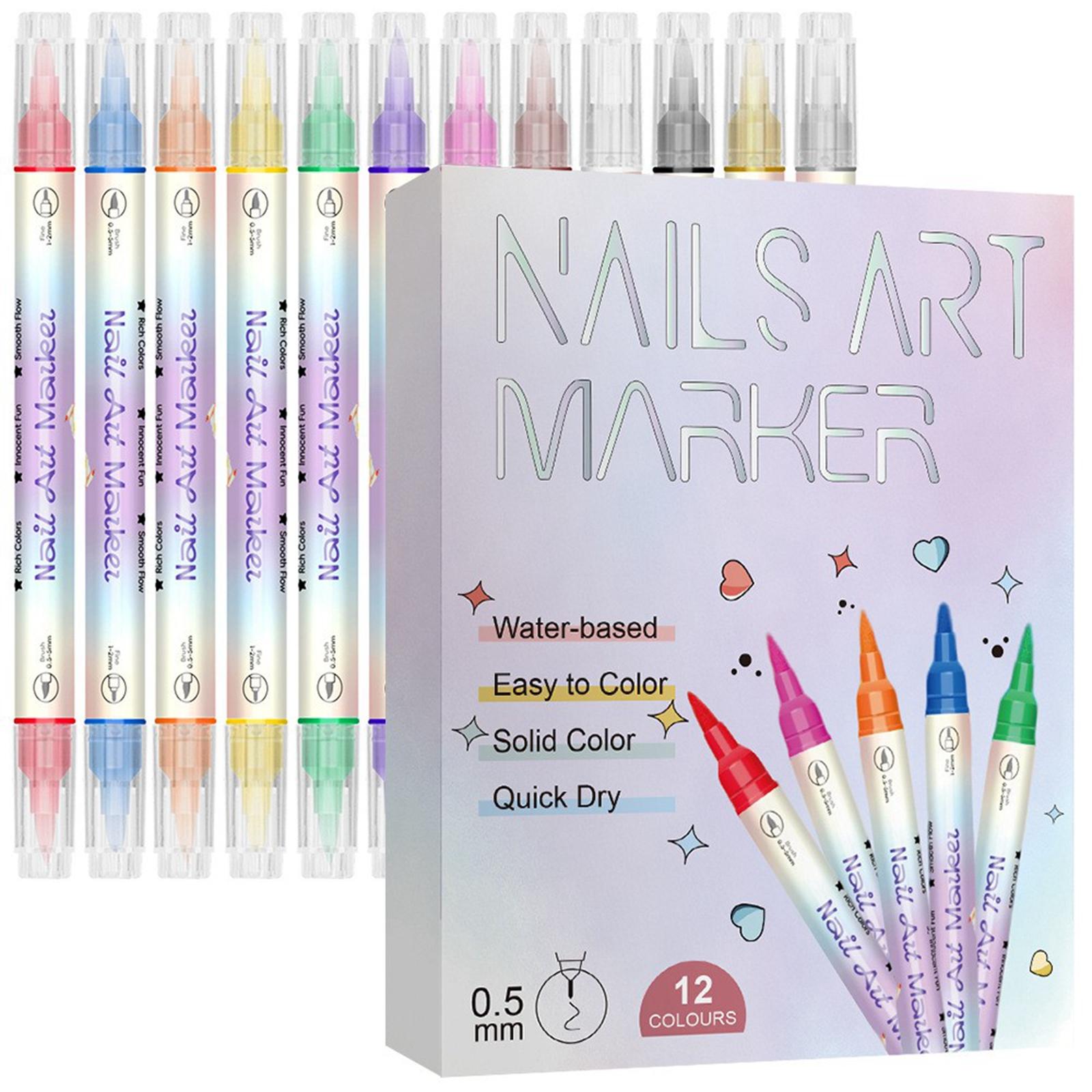 The DIY Nail Pen Is Easy To Use And Convenient For DIY Nail Coloring In Various Occasions. It Is A Multi-color Nail Pen,30ML One Size
The DIY Nail Pen Is Easy To Use And Convenient For DIY Nail Coloring In Various Occasions. It Is A Multi-color Nail Pen,30ML One Size