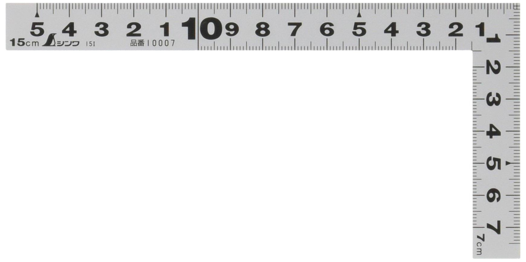 Shinwa Sokutei Curved Flat Pita Silver 15cm For Front and Back cm Scale 10007 Architecture/Ironwork
Shinwa Sokutei Curved Flat Pita Silver 15cm For Front and Back cm Scale 10007 Architecture/Ironwork