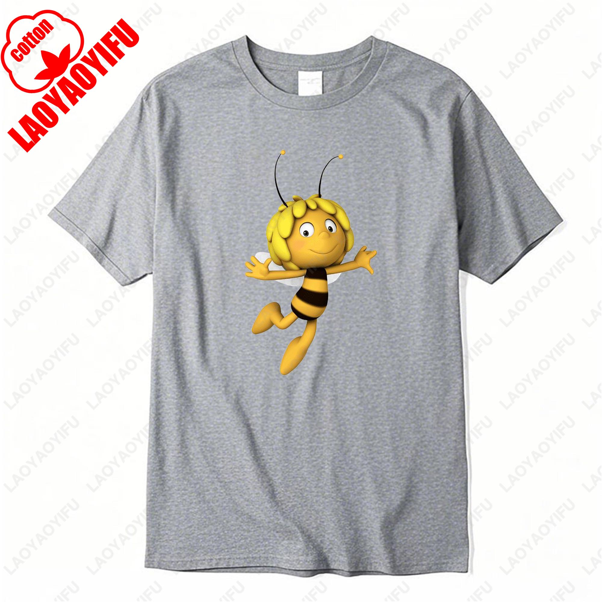Maya The Bee Movie Cute Tshirt Funny Summer Fashion Short Sleev Popular Commuter Unisex Tees Cotton Men Women Harajuku Tops Gift S
Maya The Bee Movie Cute Tshirt Funny Summer Fashion Short Sleev Popular Commuter Unisex Tees Cotton Men Women Harajuku Tops Gift S