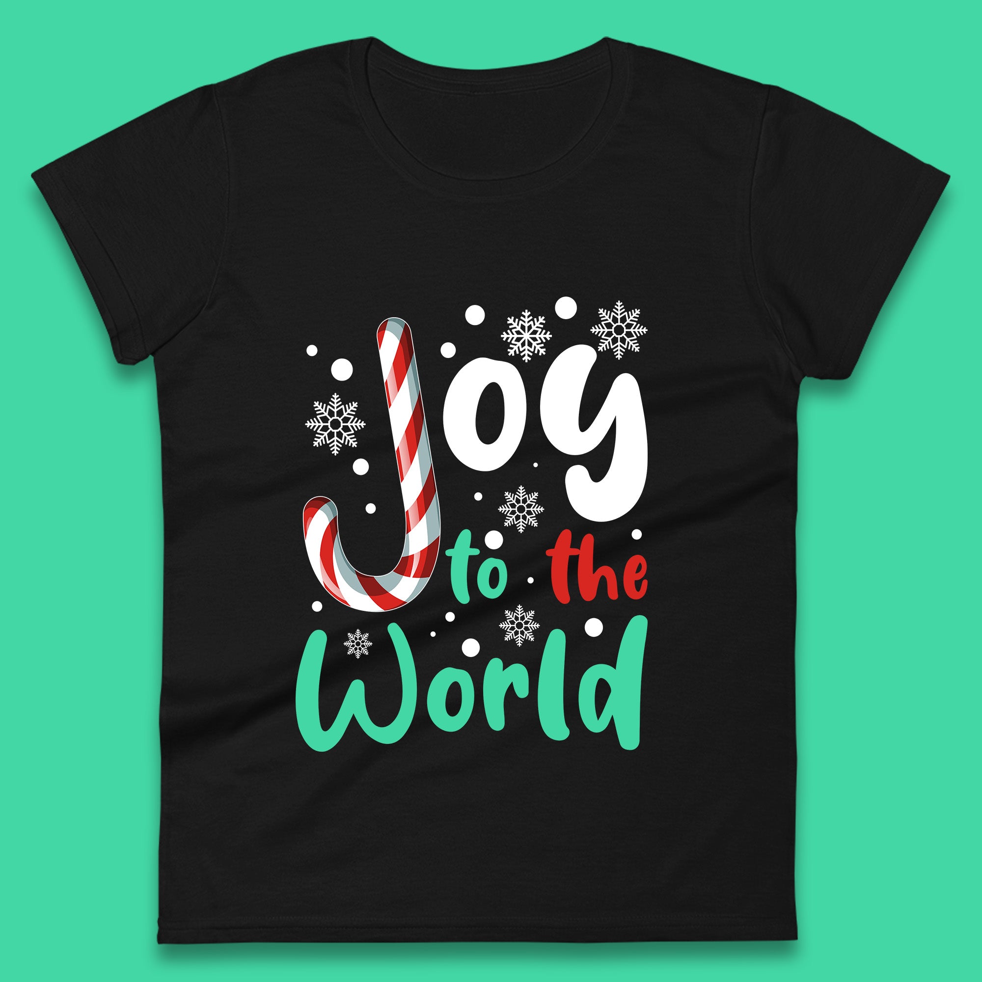 Joy To The World Christmas Womens T Shirt Mens Tops Tees Unisex Christmas Candy Cane Top S
Joy To The World Christmas Womens T Shirt Mens Tops Tees Unisex Christmas Candy Cane Top S