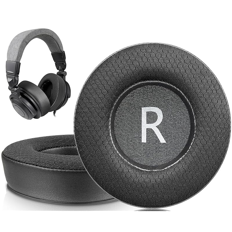 SOULWIT 90mm Made of mesh ear pads for Audio-Technica correspondence Compatible with ATH-Pro500/Pro700/Pro700MKII/Pro700MK2 ear cushion 9CM exchange
SOULWIT 90mm Made of mesh ear pads for Audio-Technica correspondence Compatible with ATH-Pro500/Pro700/Pro700MKII/Pro700MK2 ear cushion 9CM exchange