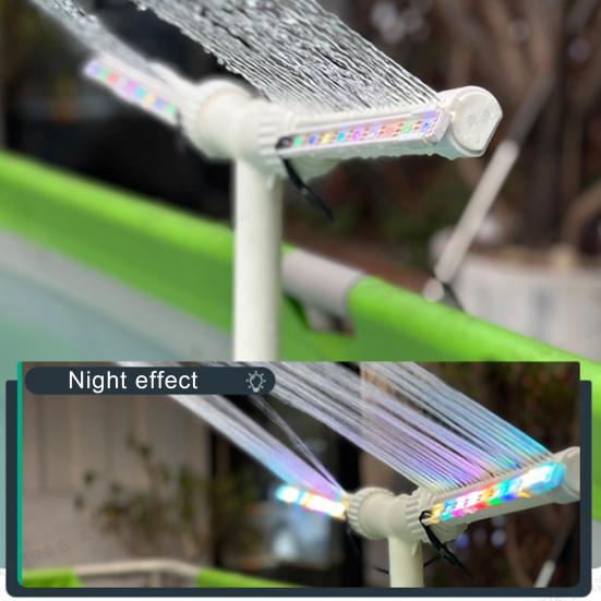 Yousheng Solar Pool Fountain with RGB Color Changing Lights Adjustable Pool Sprinkler with Remote Control Swimming Pool Waterfall Sprayer A
Yousheng Solar Pool Fountain with RGB Color Changing Lights Adjustable Pool Sprinkler with Remote Control Swimming Pool Waterfall Sprayer A