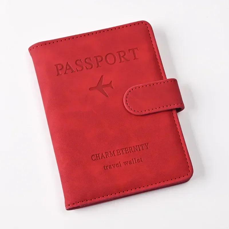 PU Leather Passport Cover Multi Card Slots ID Card Holder Document Cover Passport Holder Ticket Clip Travel Accessories Wallets червоний
PU Leather Passport Cover Multi Card Slots ID Card Holder Document Cover Passport Holder Ticket Clip Travel Accessories Wallets червоний