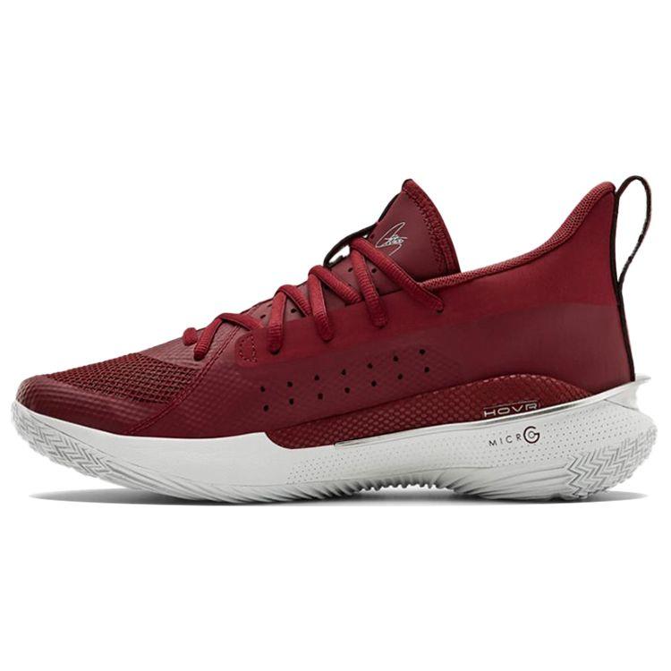 Under Armour Curry 7 Team Cardinal Белые мужские кроссовки Красный металлик-серебро 3023838-607
Under Armour Curry 7 Team Cardinal Белые мужские кроссовки Красный металлик-серебро 3023838-607