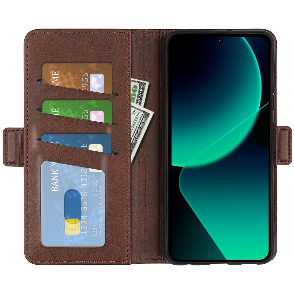 For Xiaomi 13T/13T Pro Fall Protection Calf Texture Phone Cover Leather Wallet Stand Flip Case Brown
For Xiaomi 13T/13T Pro Fall Protection Calf Texture Phone Cover Leather Wallet Stand Flip Case Brown