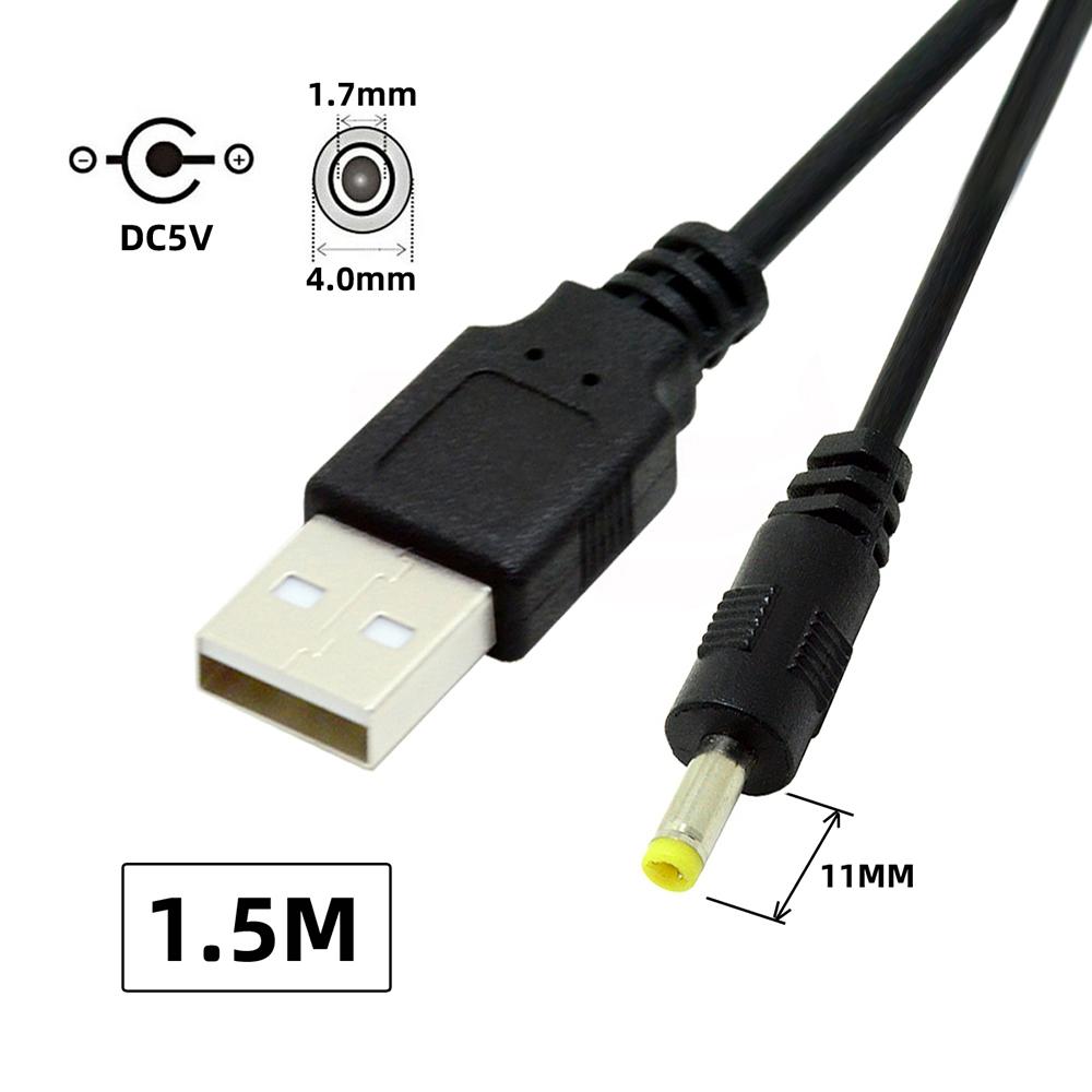 U2-067-4017MM 150см 24AWG Кабель живлення USB до DC USB 2.0 Штекер Тип-A до 5В DC 4.0x1.7мм Круглий штекер живлення DC As Shown A
U2-067-4017MM 150см 24AWG Кабель живлення USB до DC USB 2.0 Штекер Тип-A до 5В DC 4.0x1.7мм Круглий штекер живлення DC As Shown A